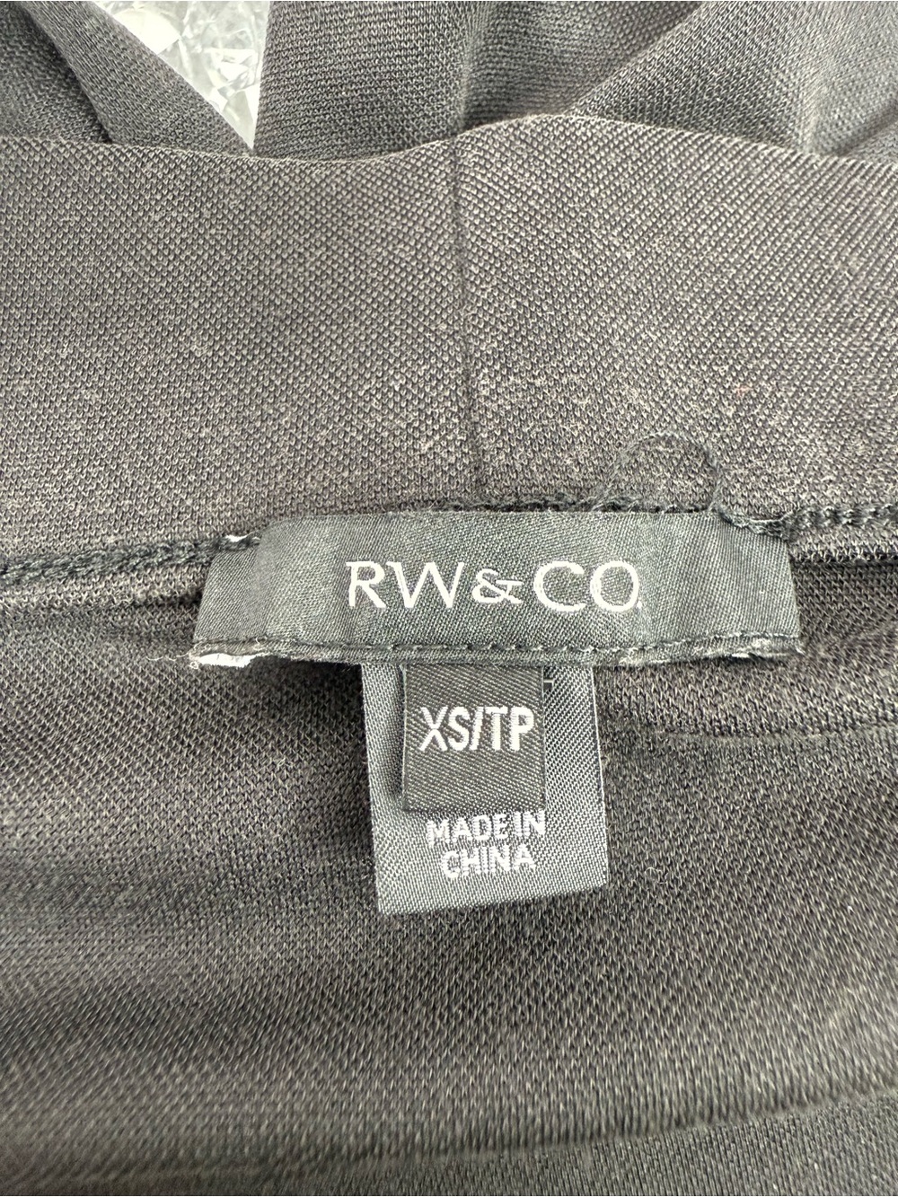 RW&CO. Skirt Black Midi Skirt with Pockets - Picture 3 of 8